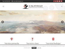 Tablet Screenshot of docalatayud.com